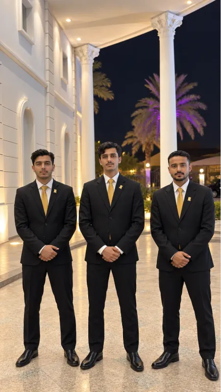 صورة مشرف بوابة لتنظيم دخول الضيوف عبر الQR كود